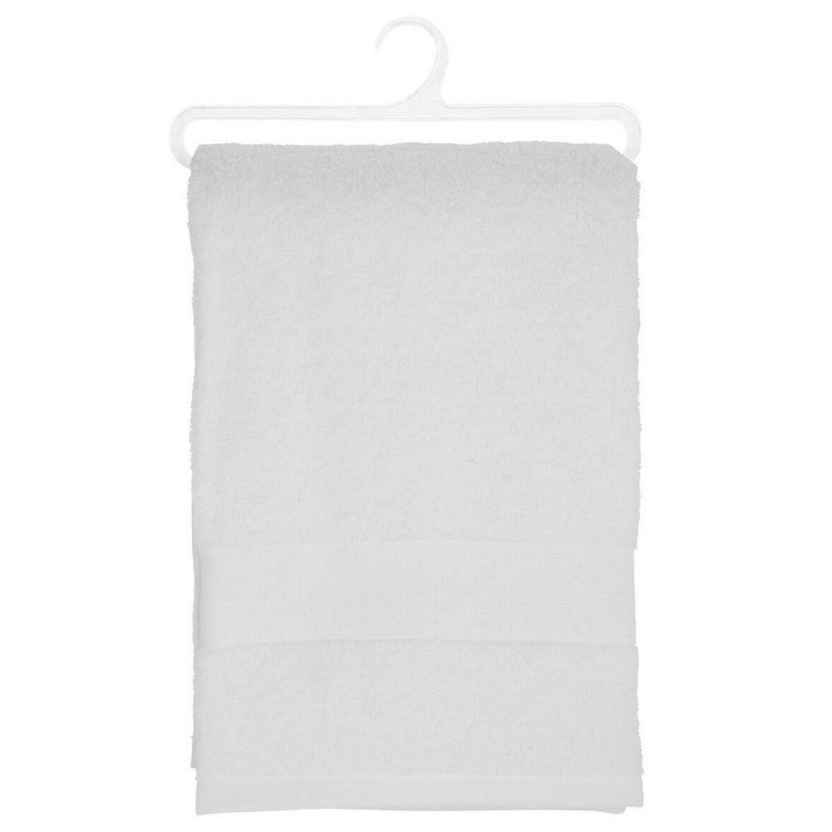 Toalla de baño Atmosphera Algodón Blanco 450 g/m² (100 x 150 cm) - Imagen 3