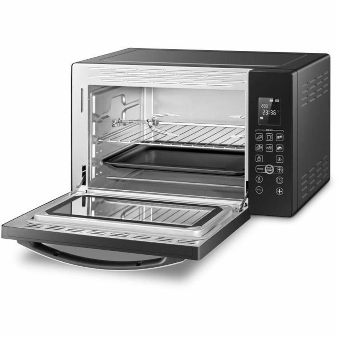 Mini Horno Eléctrico Continental Edison CEMF38DIG 38 L 1600 W 1600 W - Imagen 3