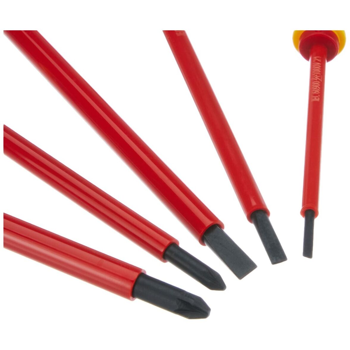 Set de Destornilladores Facom Protwist Isolated 1000V AT5VE.PB Plana Pozidriv 5 Piezas - Imagen 5