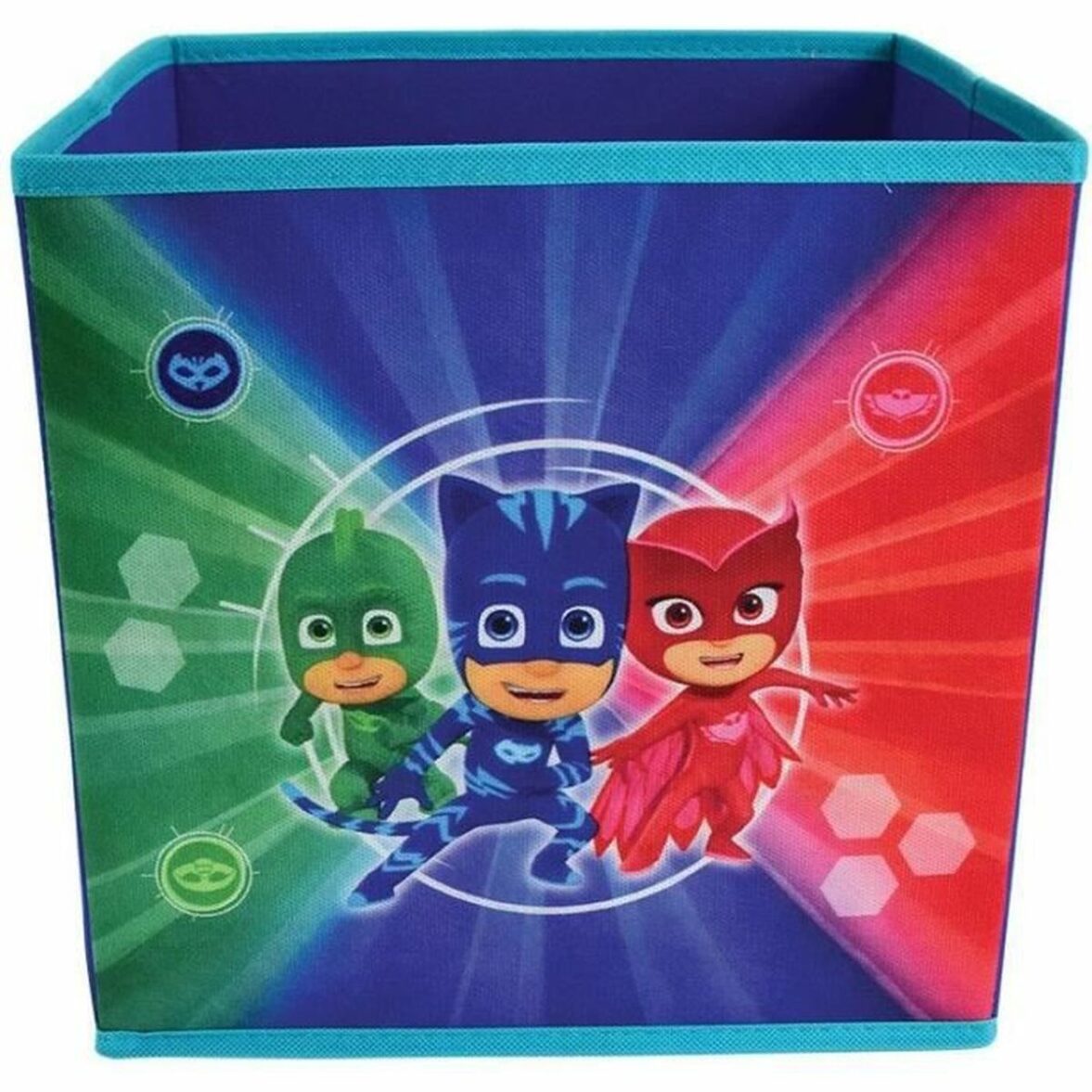 Cubo Fun House Pyjamasques Azul Rectangular Cuadrado 25 x 25 x 25 cm - Imagen 3