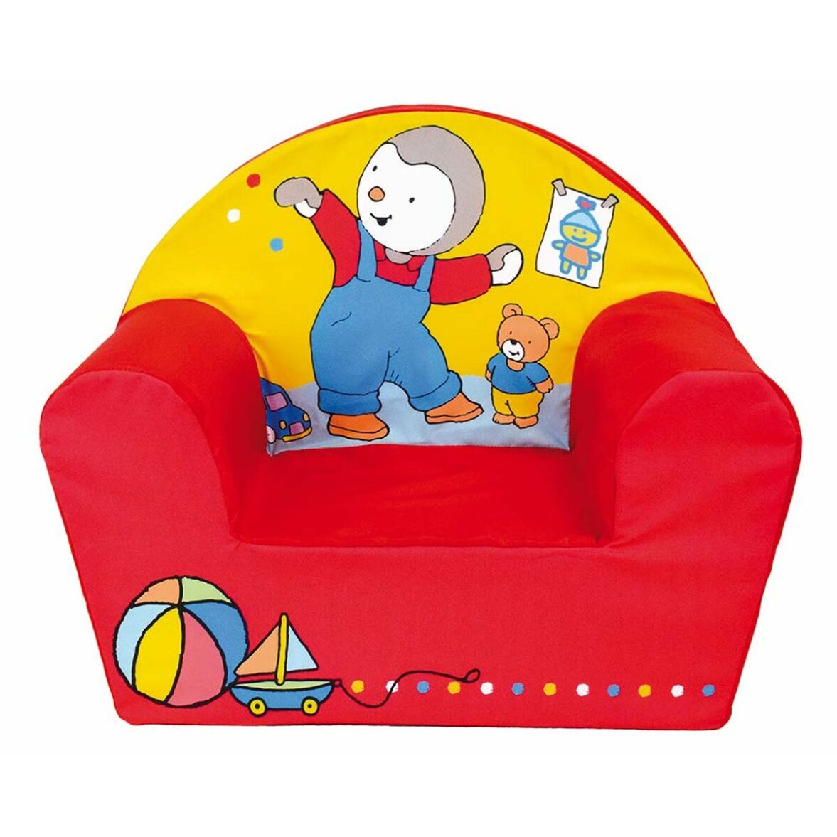 Butaca Fun House T'CHOUPI Espuma 42 x 52 x 33 cm