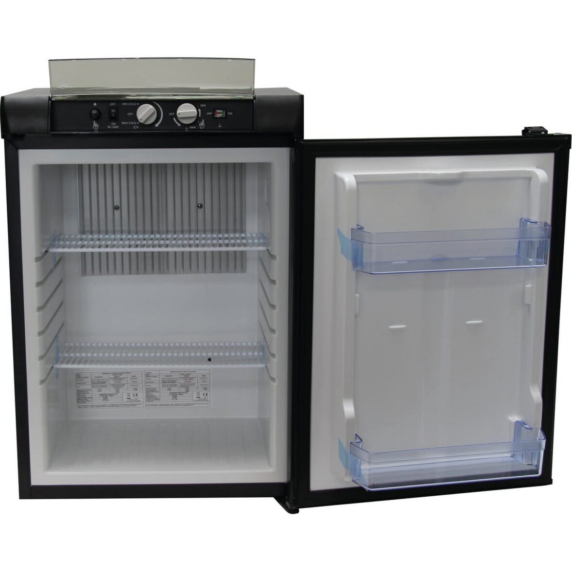 Mini Nevera Dual Negro - Imagen 4