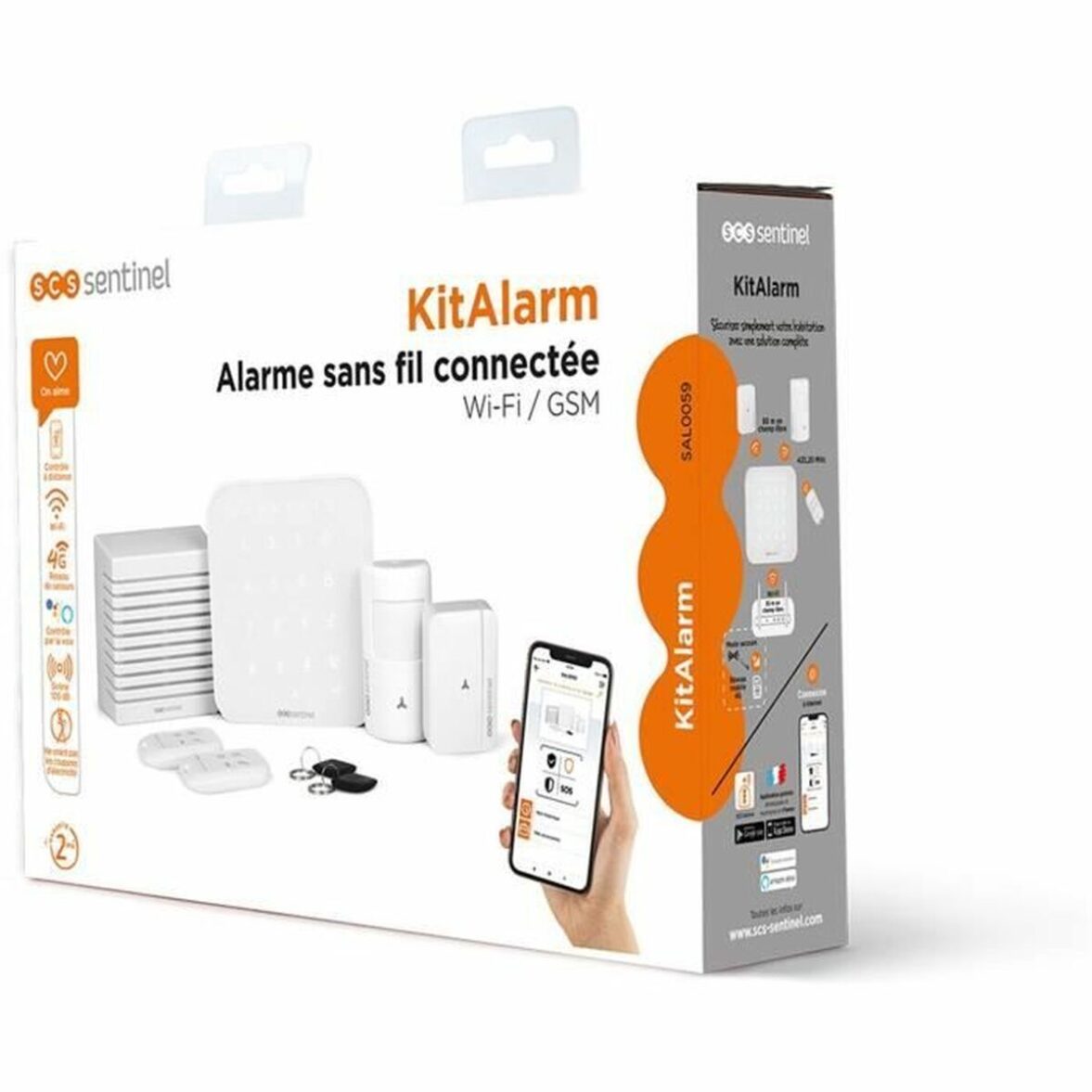Sistema de Alarma SCS SENTINEL KitAlarm Wi-Fi 4G 8 Piezas - Imagen 5