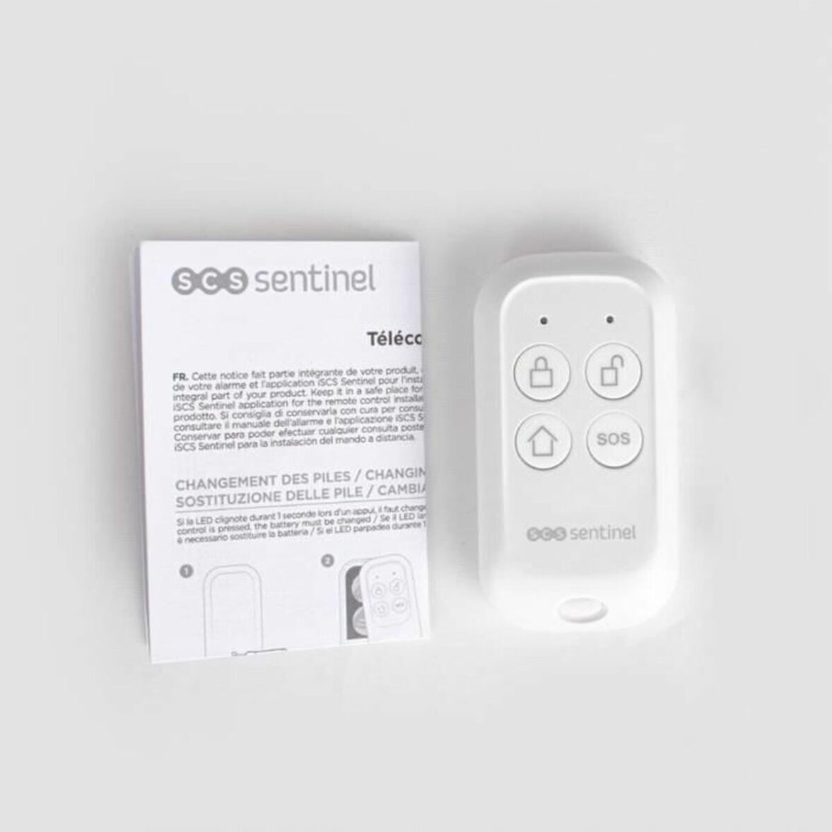 Mando a distancia para sistema de alarma SCS SENTINEL KitAlarm - Imagen 4