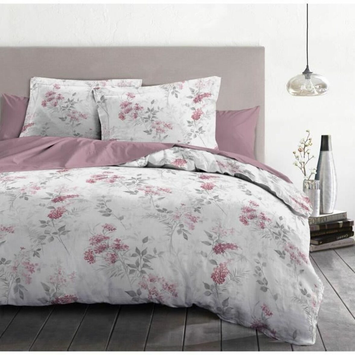 Juego de funda nórdica HOME LINGE PASSION POMPADOUR - Imagen 5