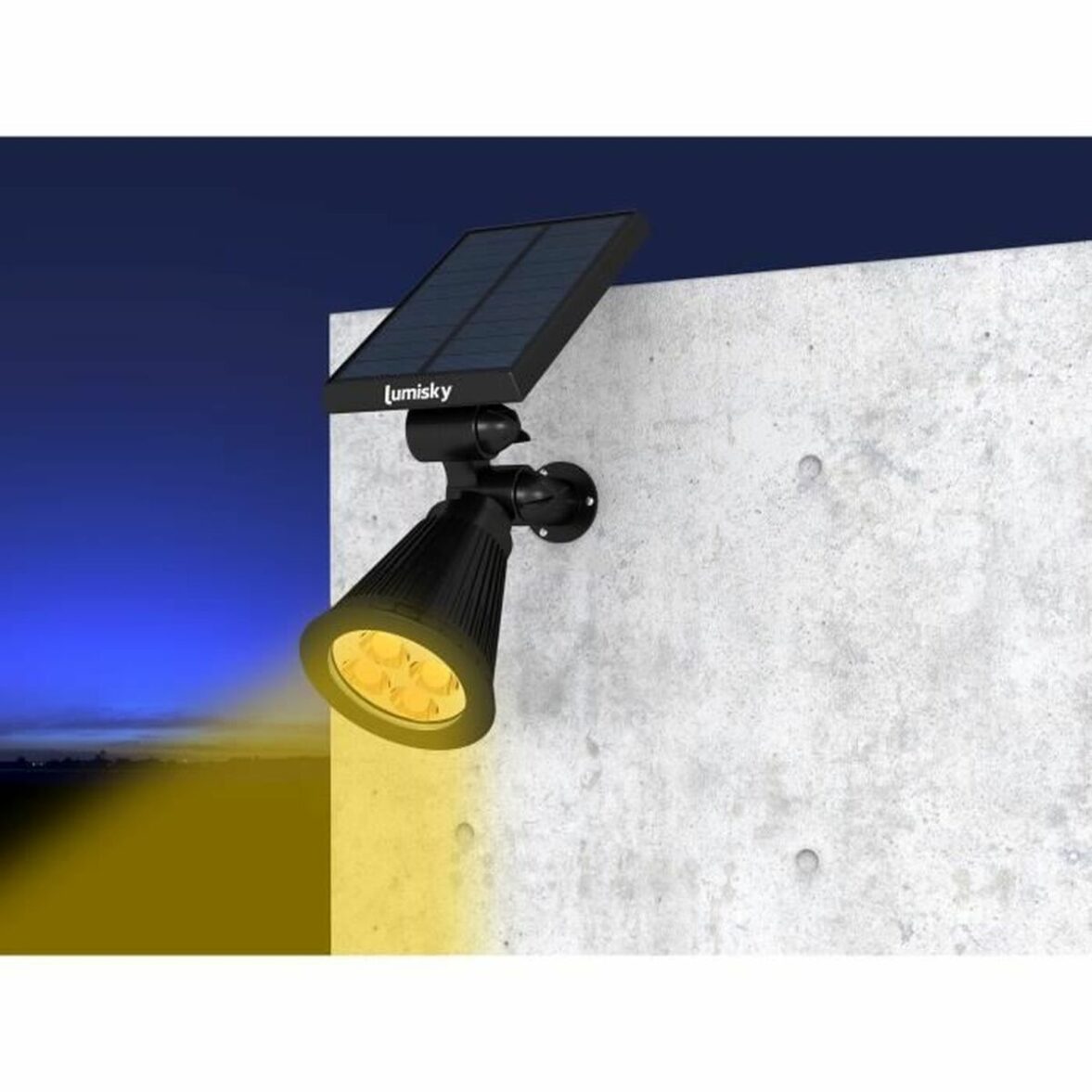 Lámpara Lumi Garden Negro 5 V 250 Lm (2 Unidades) - Imagen 6
