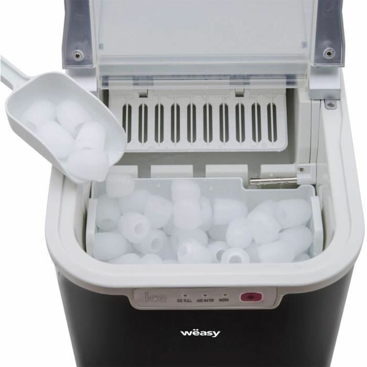 Máquina de Hacer Hielo Wëasy P1314E 2,2 L Negro Cerámica - Imagen 3