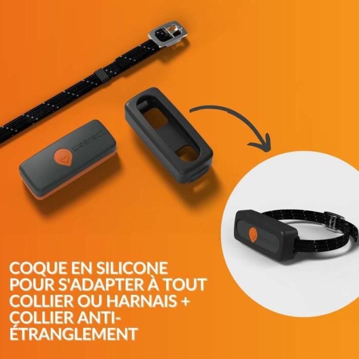 Localizador Antipérdida Weenect Weenect XS GPS Negro - Imagen 6