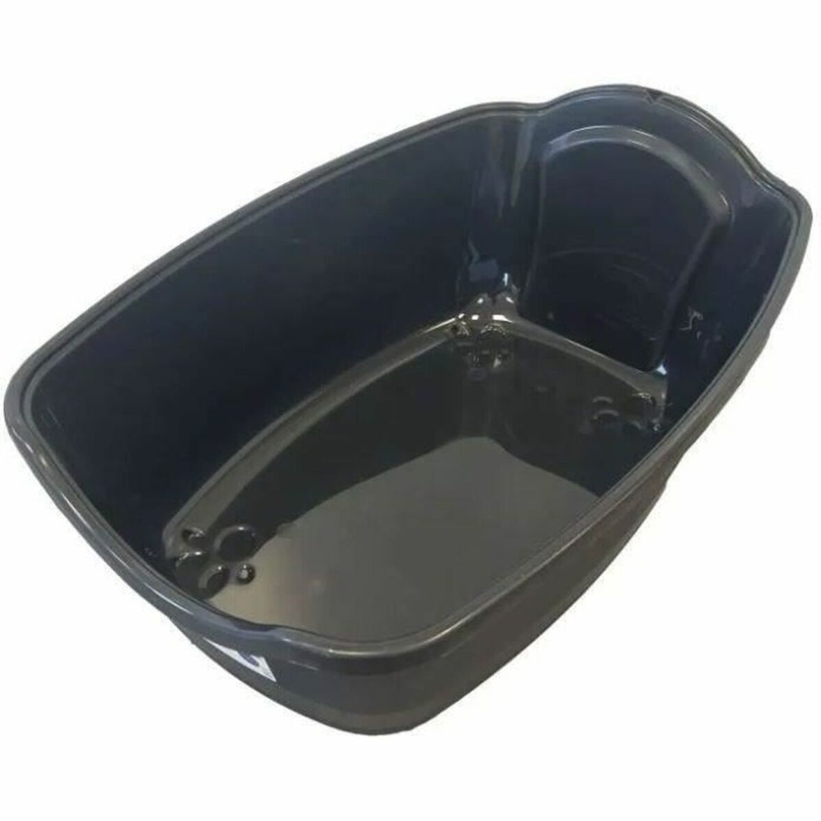 Arenero para Gatos Petdesign Samba 56 x 40 x 39 cm Blanco/Negro - Imagen 3