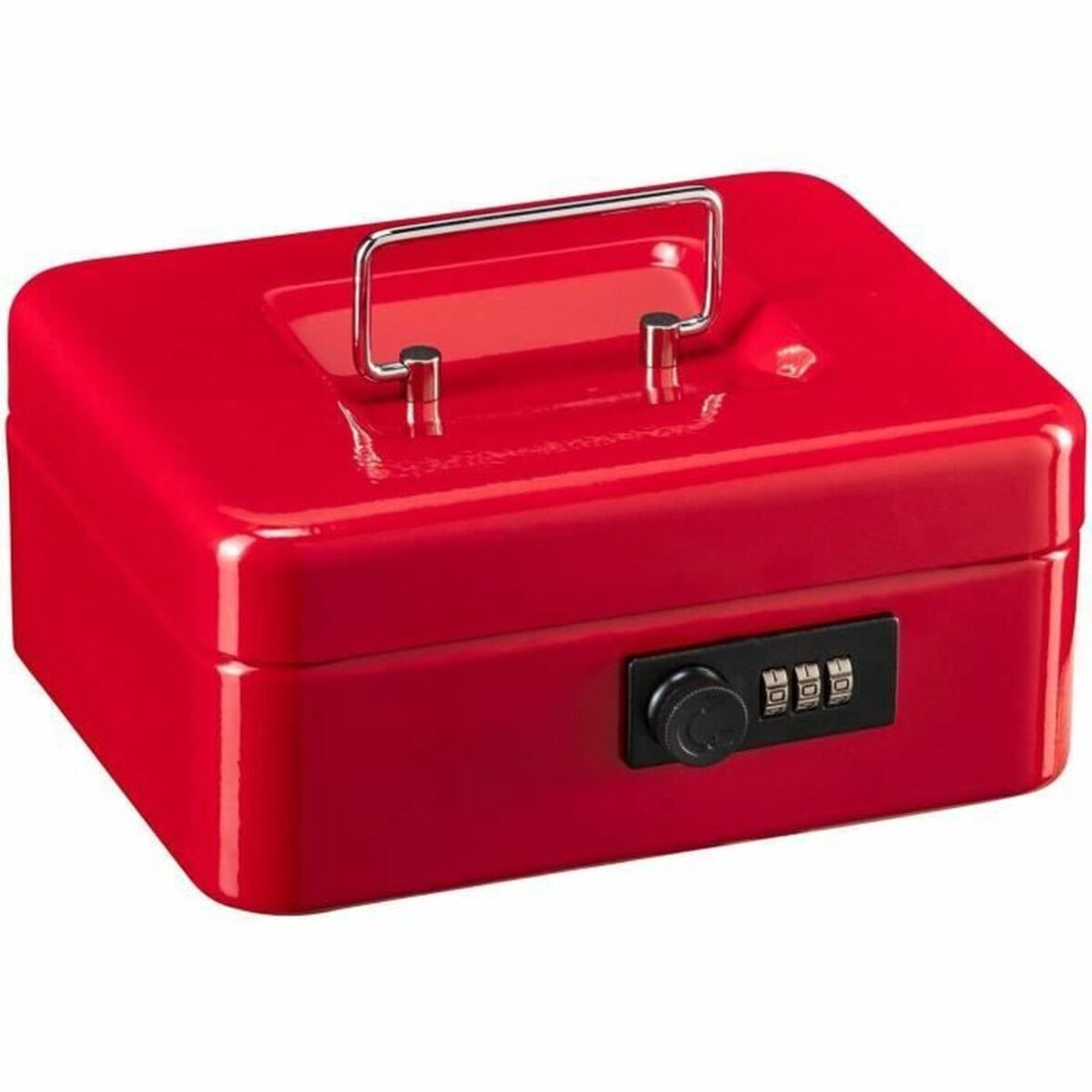 Caja de caudales Burg-Wachter Money Code 5020 Rojo Acero Combinación - Imagen 3