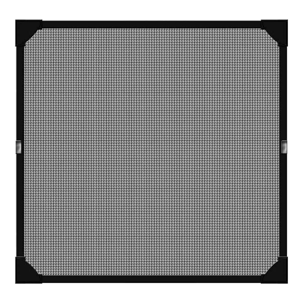 Mosquitera Schellenberg Magnético Con marco Fibra de Vidrio Antracita (100 x 120 cm) - Imagen 3