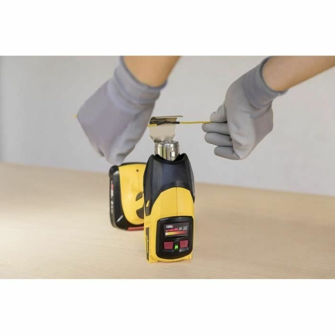 Pistola de aire caliente Wagner 100 W 18 V Amarillo - Imagen 5