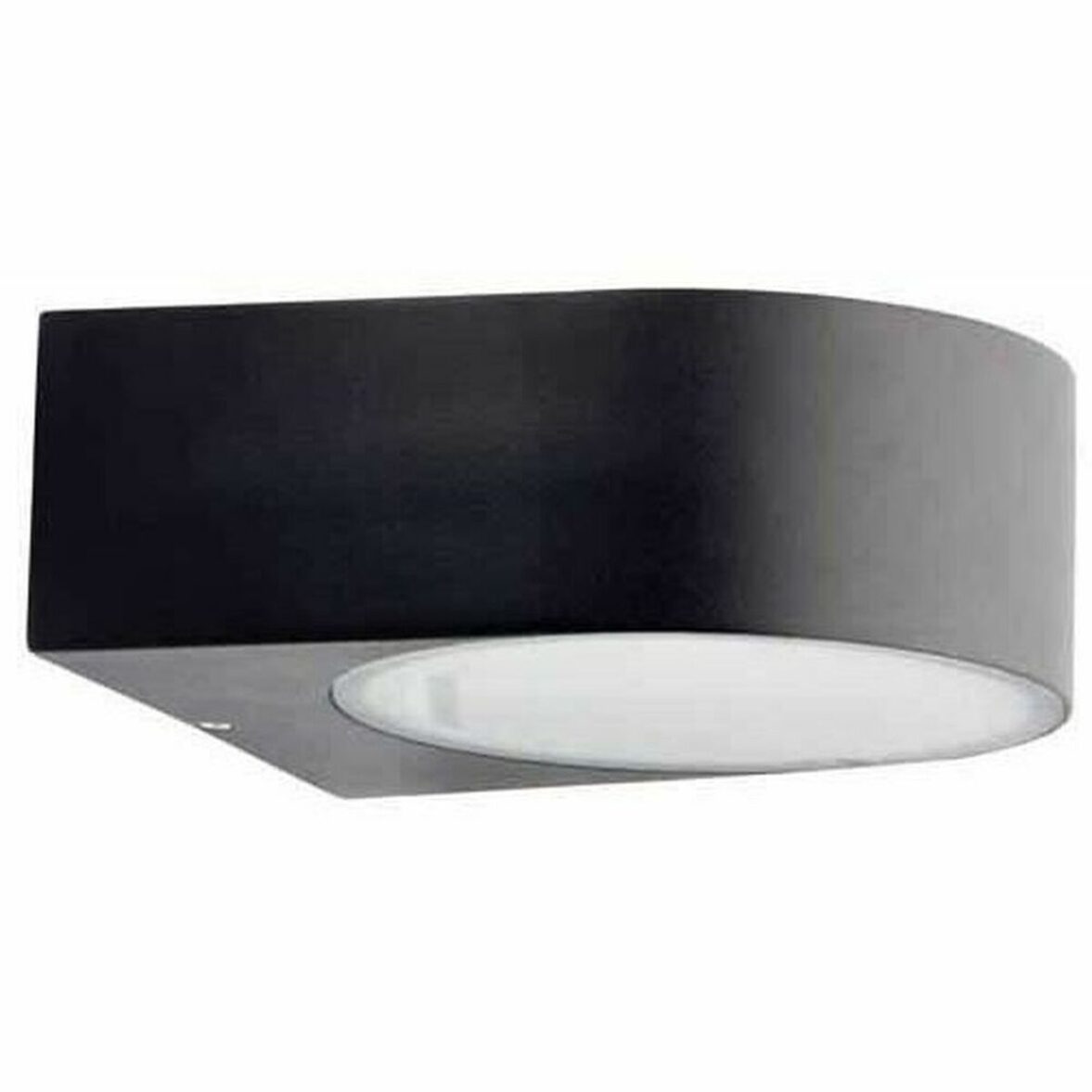 Aplique de Pared Brilliant Tyler Negro Metal 60 W E27