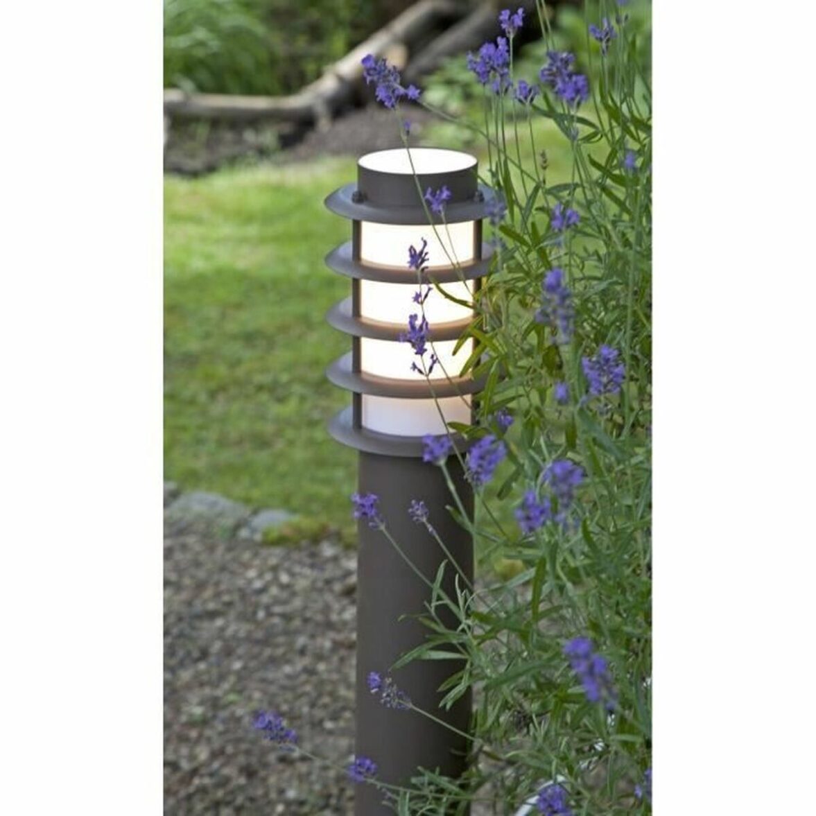 Bolardo luminoso LED Brilliant Oskar Marrón 51 cm Metal 20 W - Imagen 5