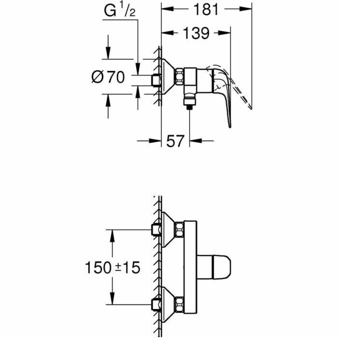 Grifo Monomando Grohe Metal - Imagen 3