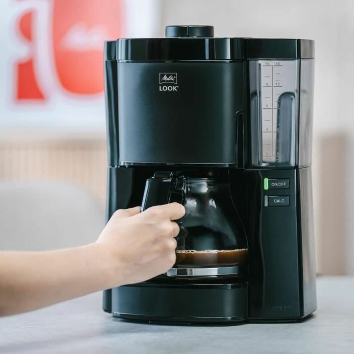 Cafetera de Goteo Melitta LOOK V BASIC 1025-02 Negro 1,25 L - Imagen 5