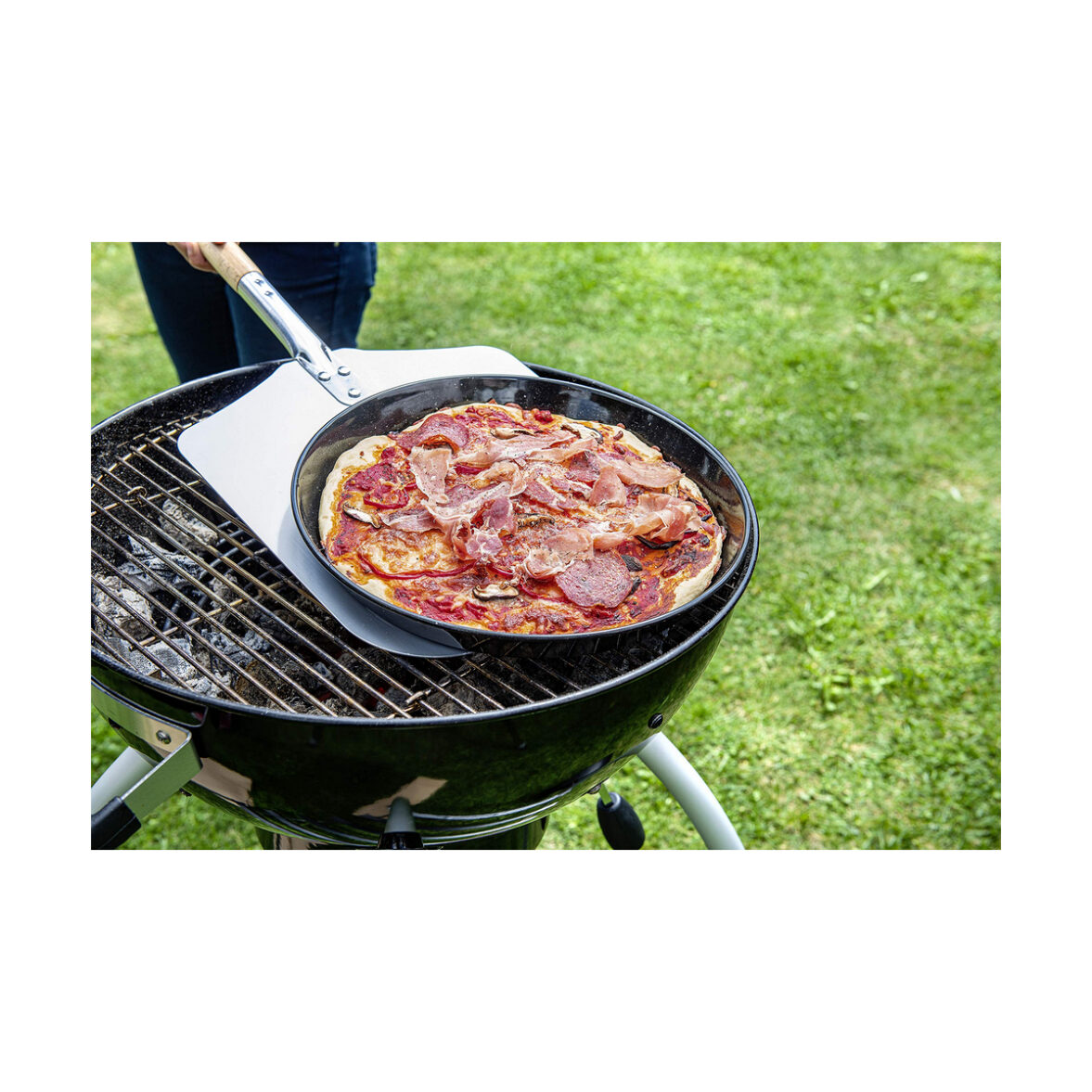 Pala para pizza Fackelmann Pizza 30,6 x 90 x 3 cm Marrón - Imagen 5