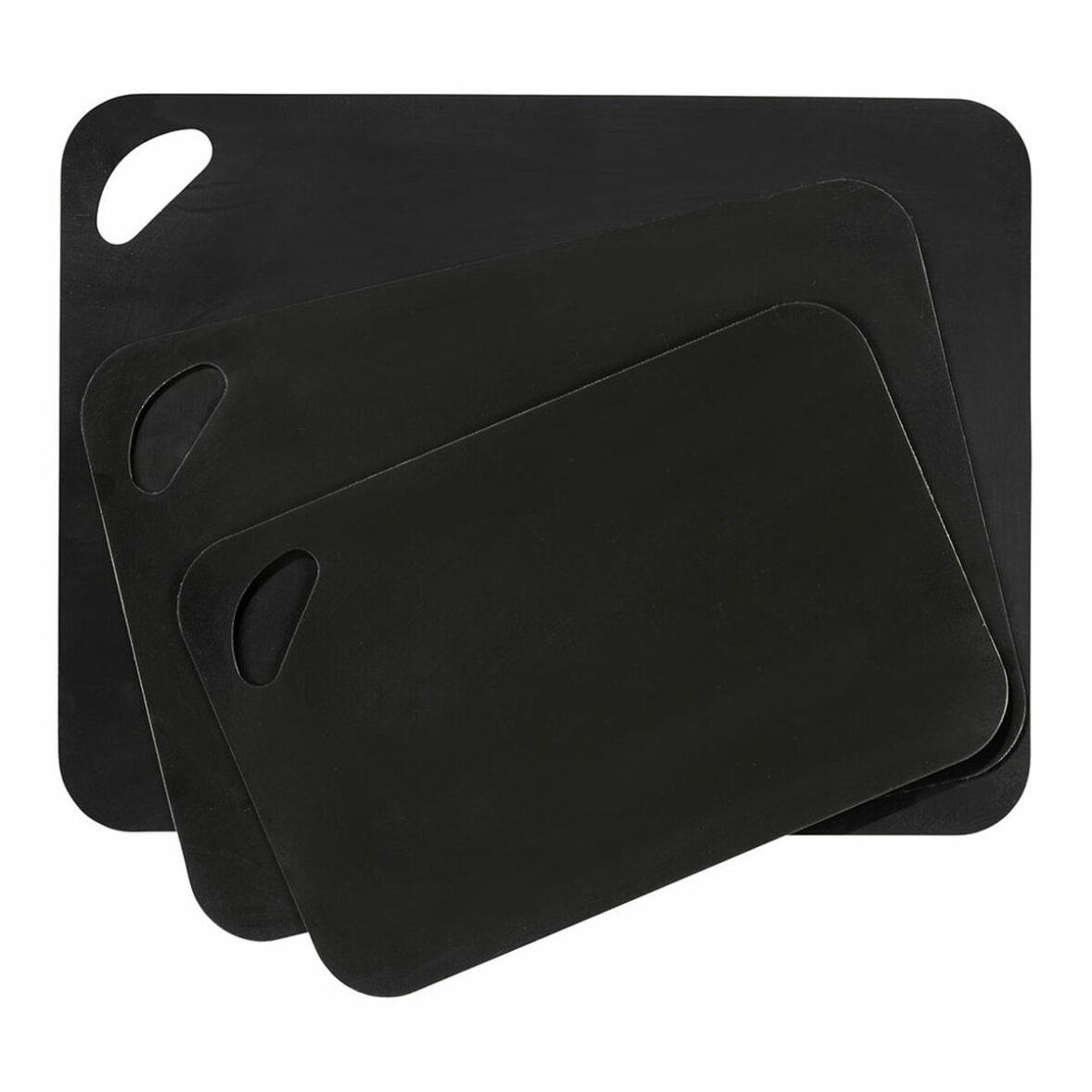 Juego de tablas de cortar Wenko 55055100 Negro Plástico (3 Piezas) - Imagen 4