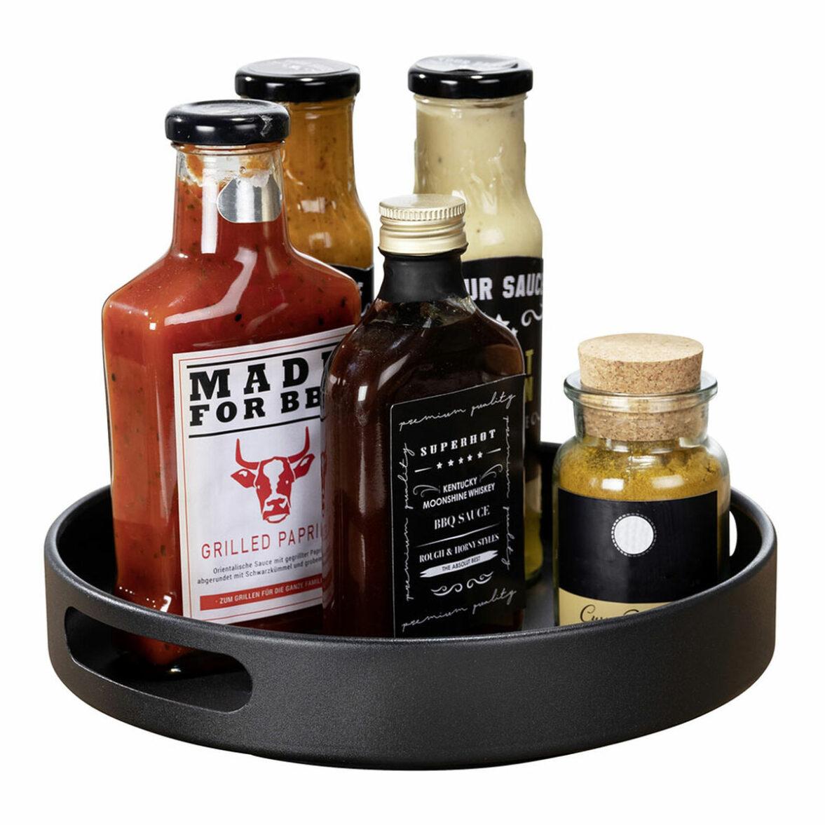 Bandeja Wenko Susie 55098100 Negro Redondo - Imagen 9