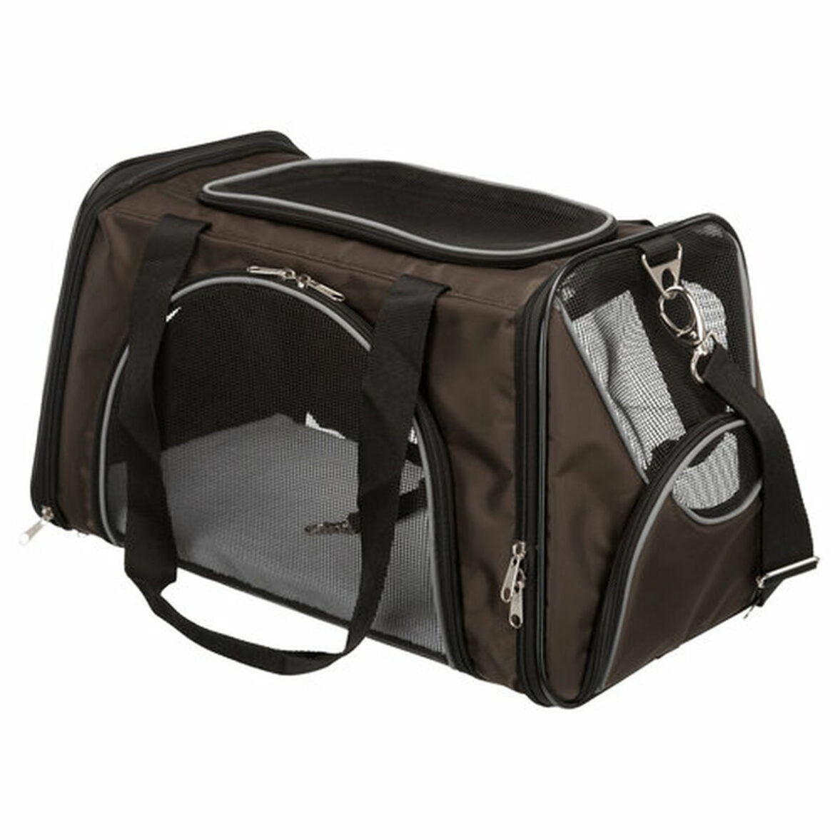 Bolso para Mascotas Trixie Joe Marrón Poliéster 28 × 28 × 47 CM - Imagen 3