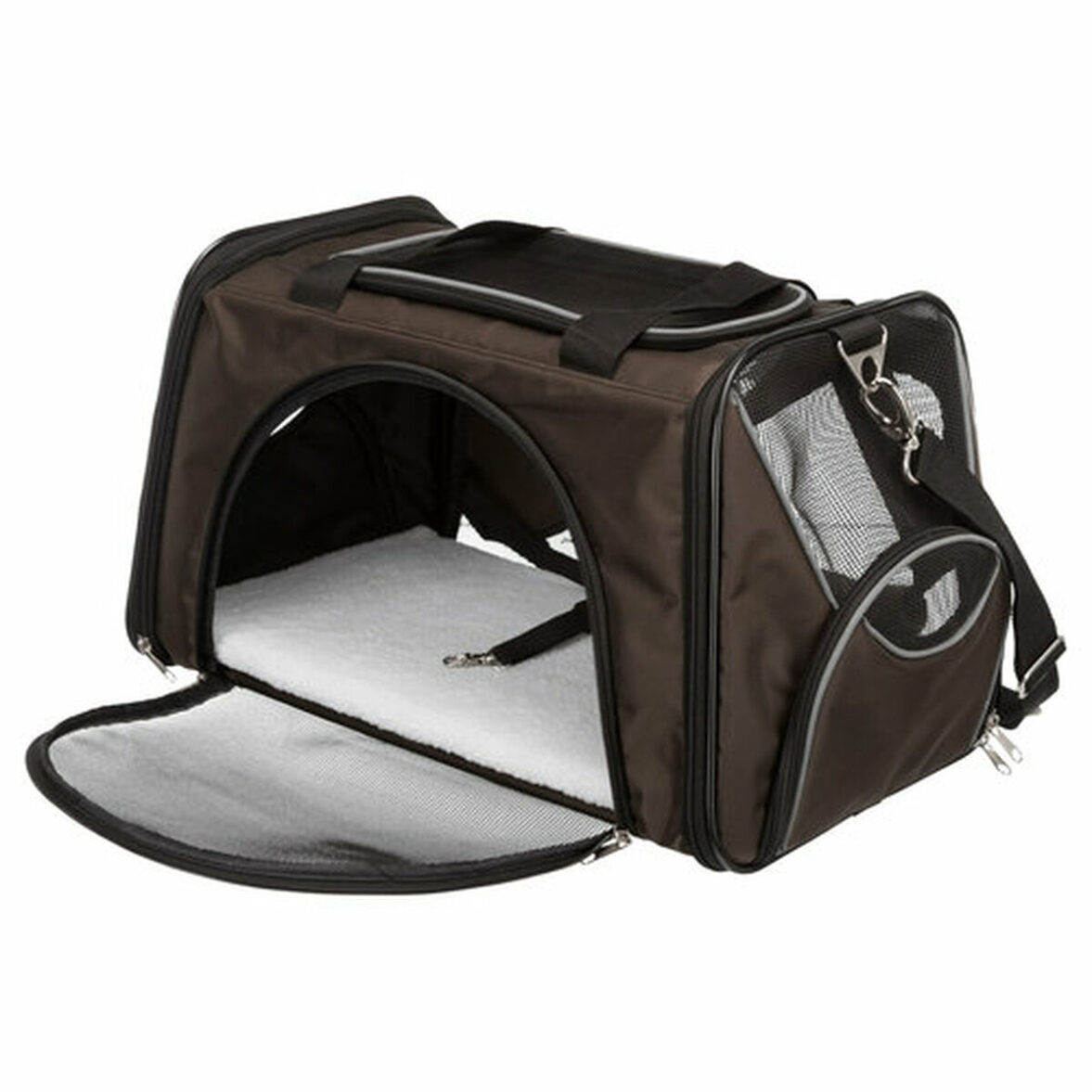Bolso para Mascotas Trixie Joe Marrón Poliéster 28 × 28 × 47 CM - Imagen 4