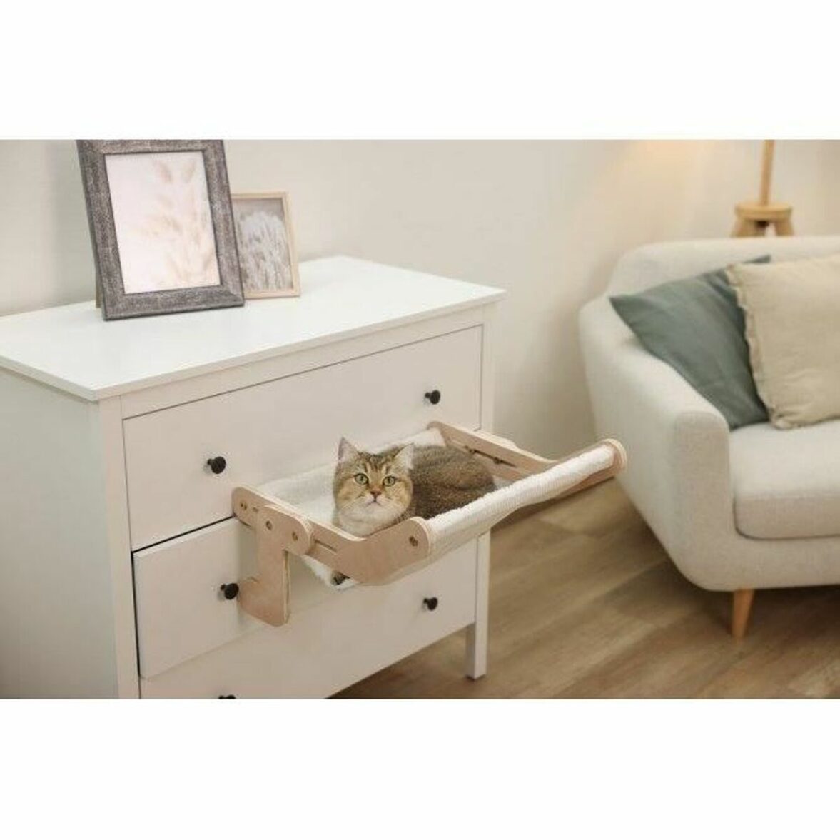 Cama para Gato Kerbl Beige 47 x 42,5 x 47 cm - Imagen 3