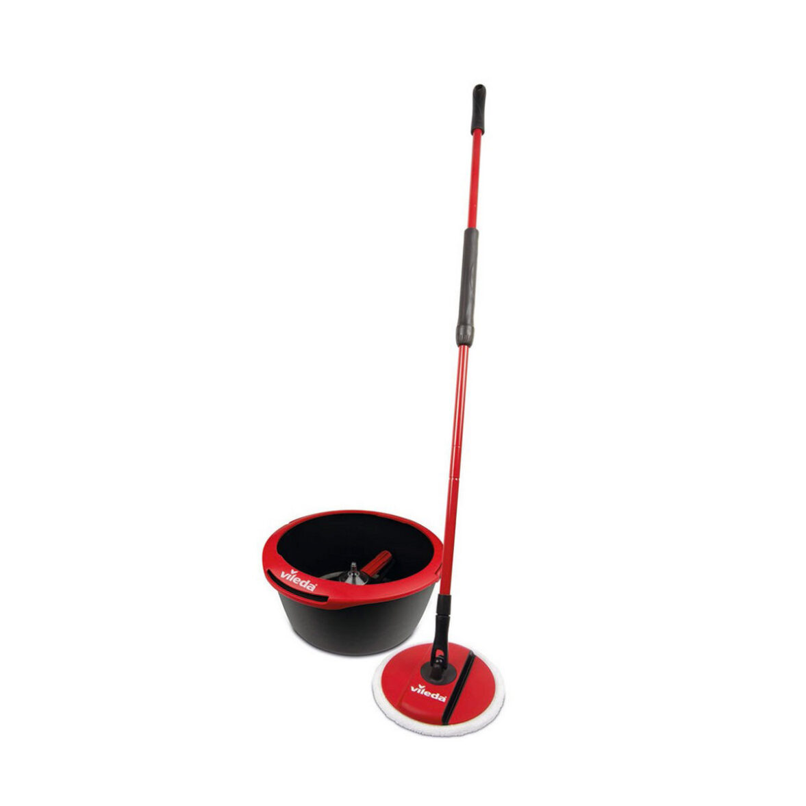 Mopa Fregona con Cubo Vileda Spin & Clean Giratorio Polipropileno - Imagen 4
