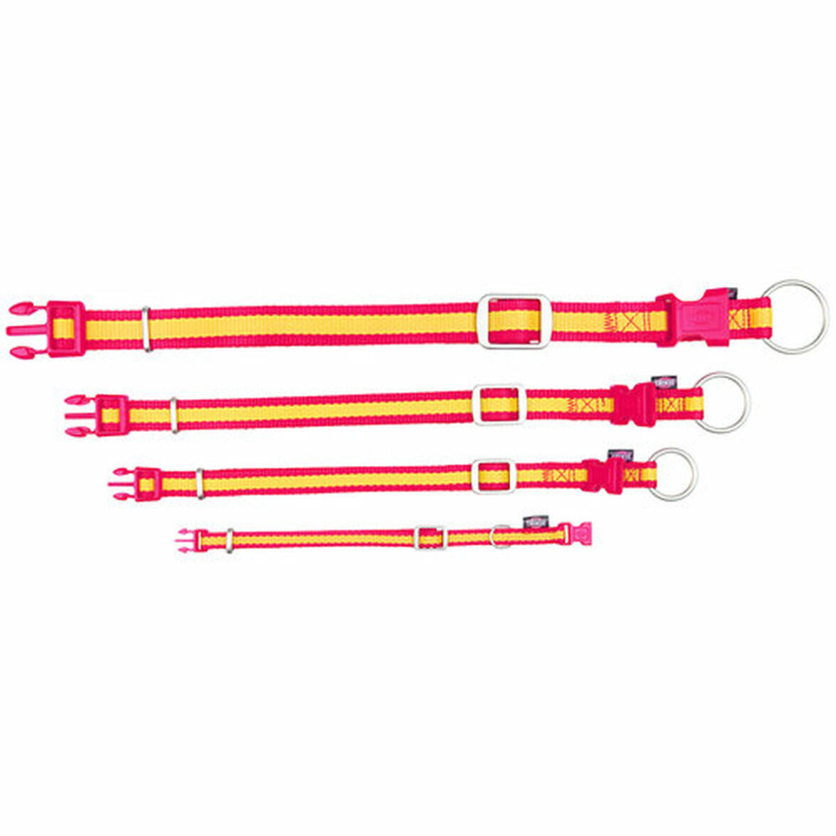 Collar para Perro Trixie Premium Amarillo Rojo L/XL 40-65 cm - Imagen 3