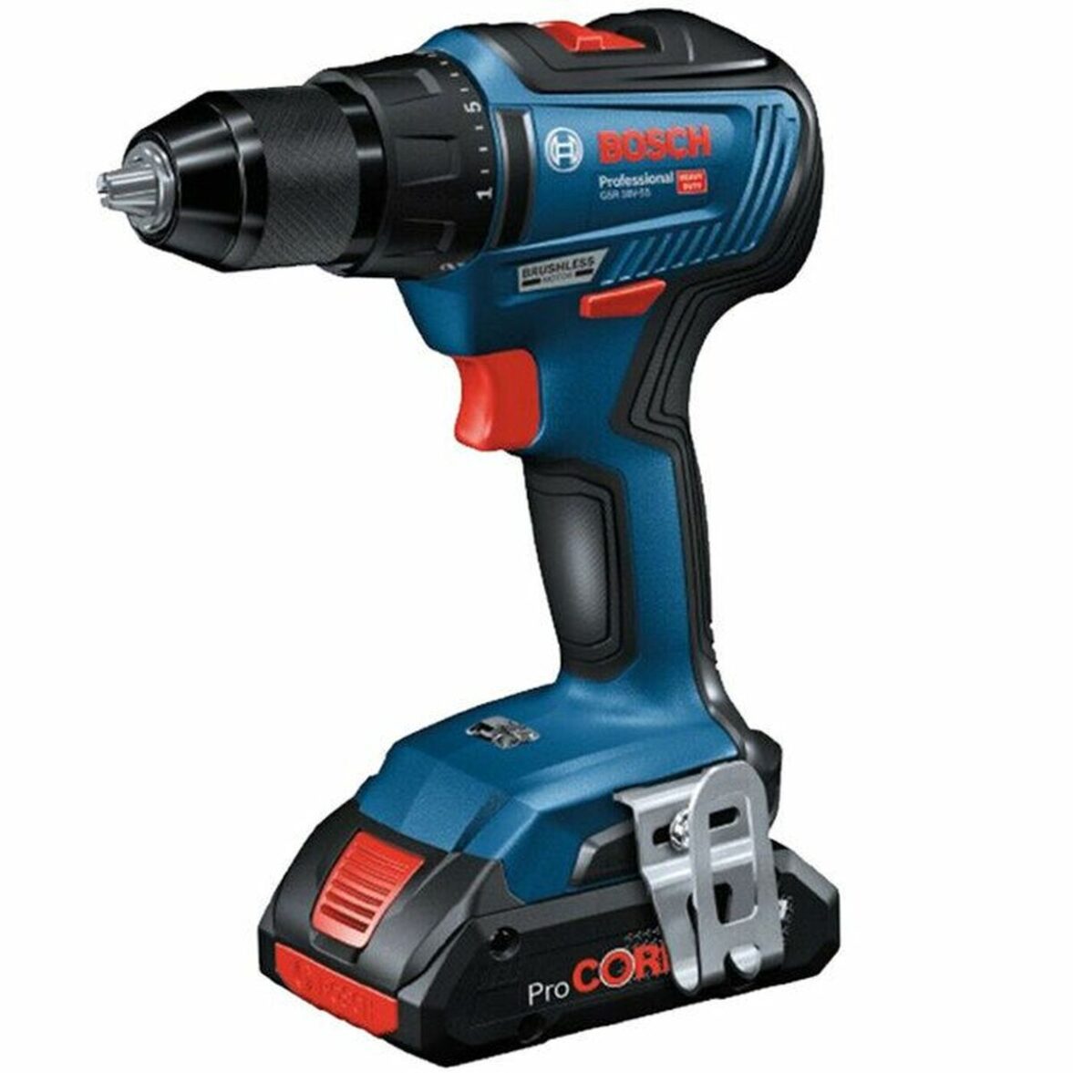 Atornillador BOSCH GSR 18V-55 Professional - Bohrer/Schrauber - schnurlos - Imagen 3