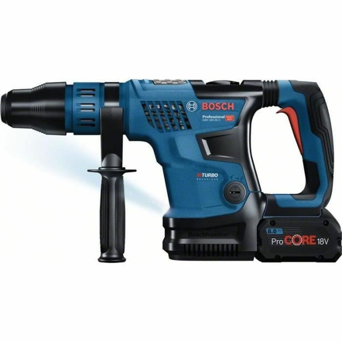 Set de taladro y accesorios BOSCH GBH 18V-36 C Professional 18 V - Imagen 3