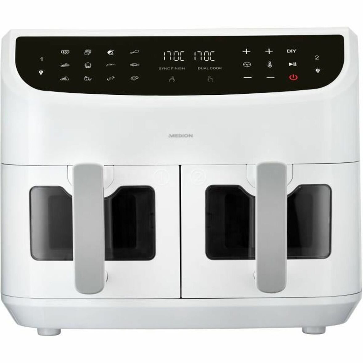 Freidora de Aire Medion LIFE P20 Blanco 2600 W 8,7 l