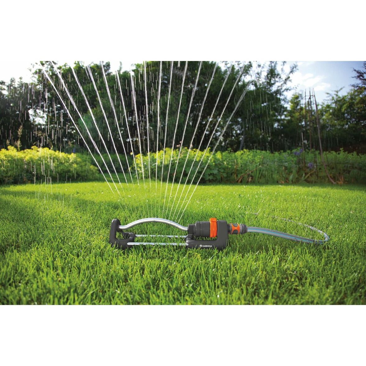 Aspersor de Riego Gardena Aqua S Metal Polipropileno 220 m² - Imagen 9