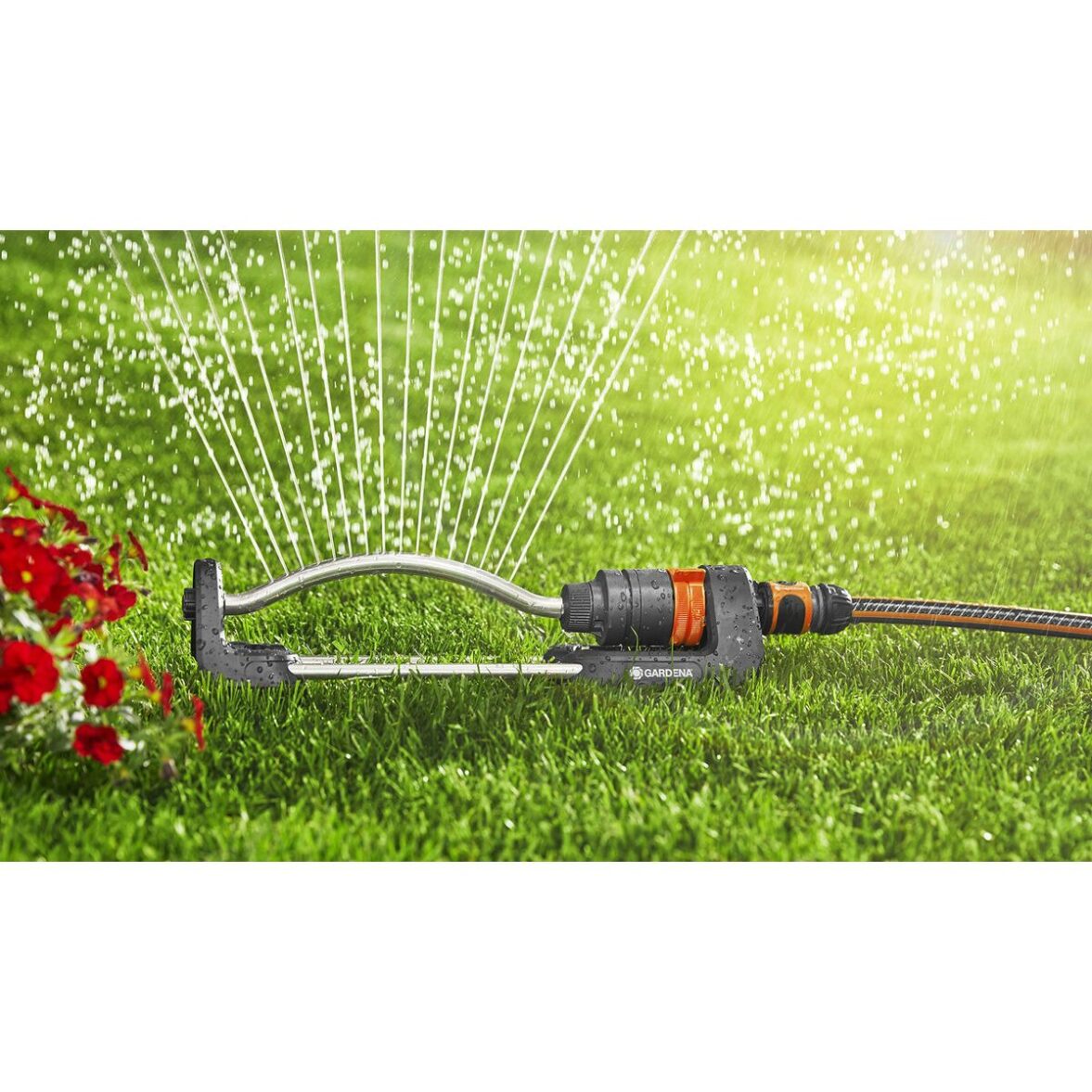 Aspersor de Riego Gardena Aqua S Metal Polipropileno 220 m² - Imagen 5
