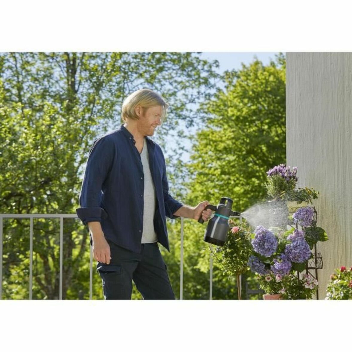 Pulverizador a Presión para Jardín Gardena 1,25 L - Imagen 6