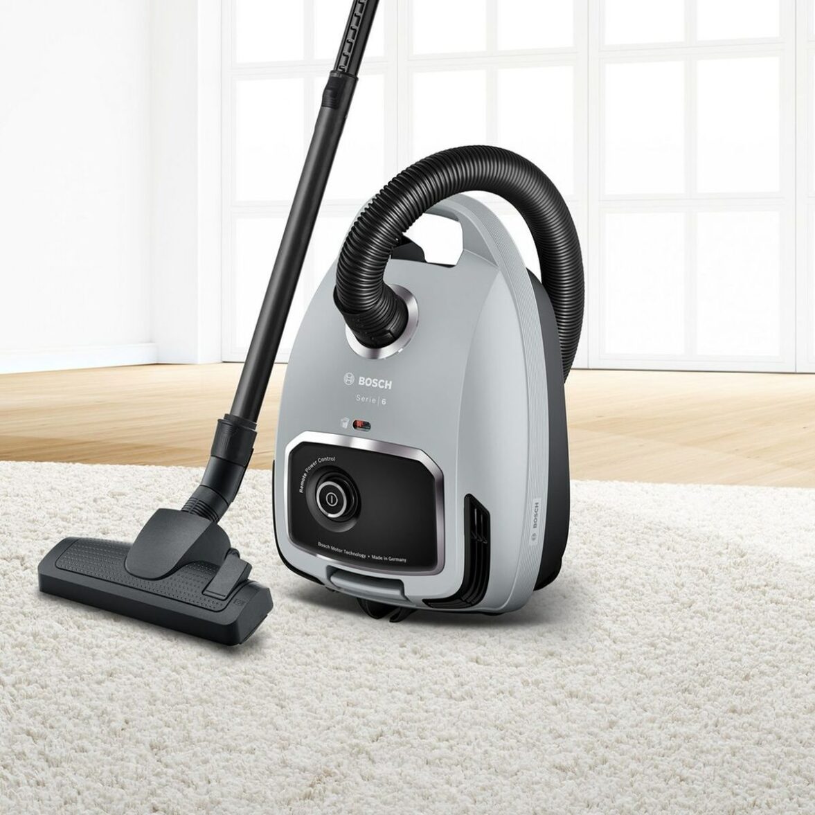 Aspiradora con Bolsa BOSCH BGB6X330 Negro Gris 600 W - Imagen 8