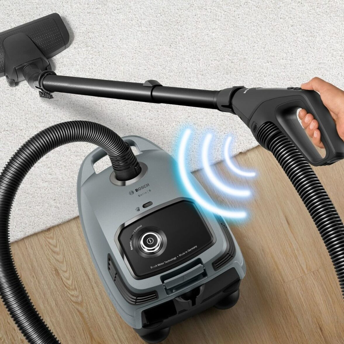 Aspiradora con Bolsa BOSCH BGB6X330 Negro Gris 600 W - Imagen 7