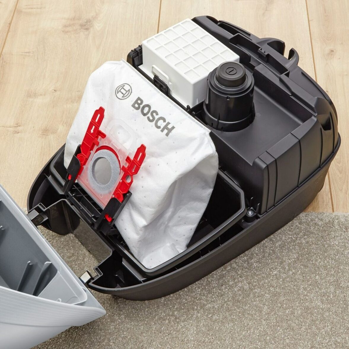 Aspiradora con Bolsa BOSCH BGB6X330 Negro Gris 600 W - Imagen 9