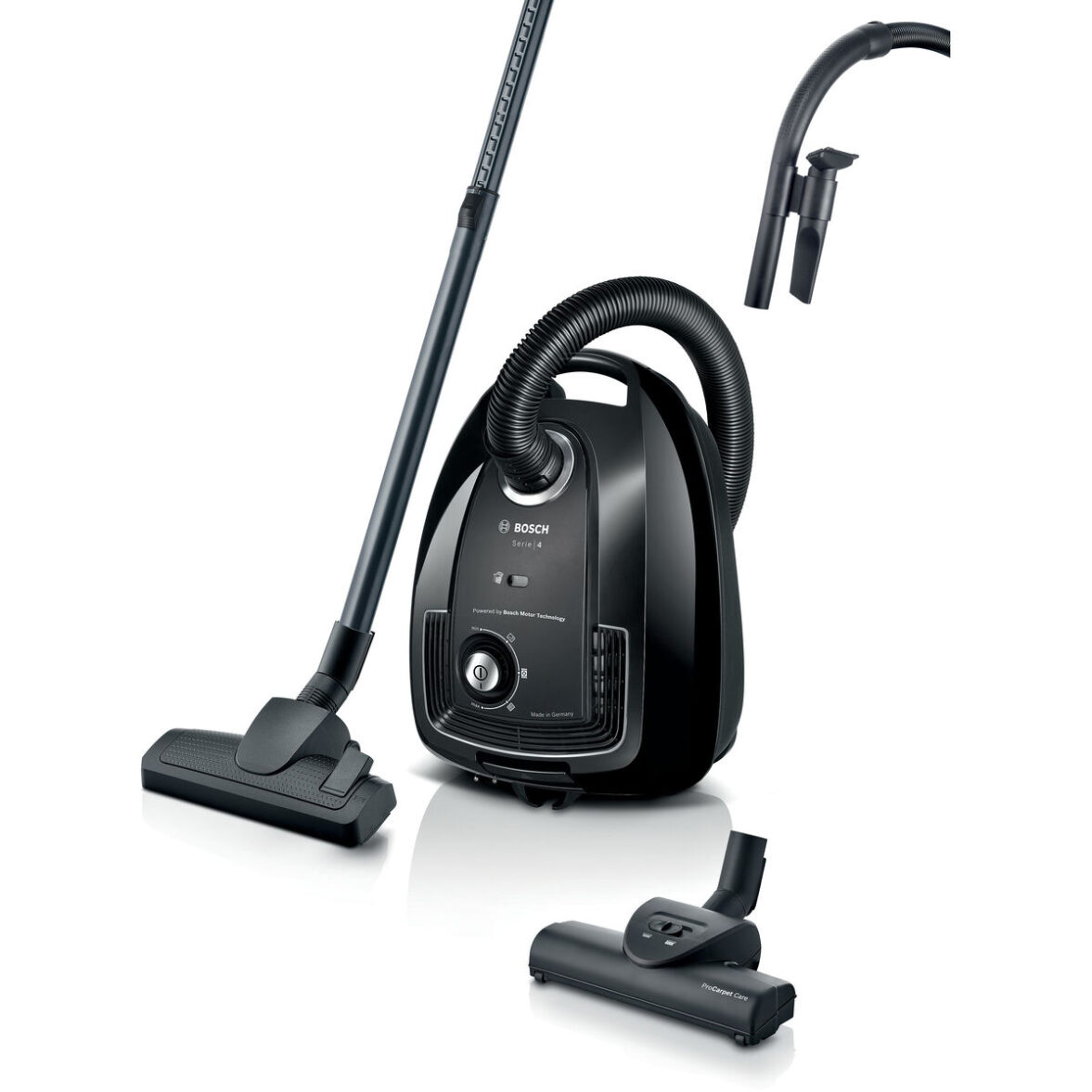 Aspiradora con Bolsa BOSCH BGB38BA3T Negro 850 W