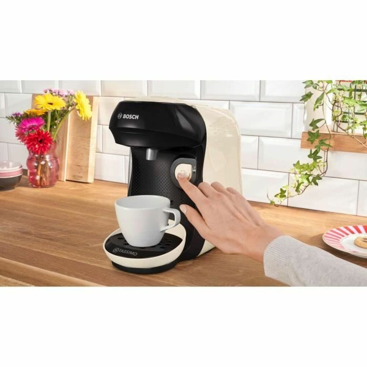 Cafetera de Cápsulas BOSCH TAS107E 1400 W 700 ml - Imagen 3