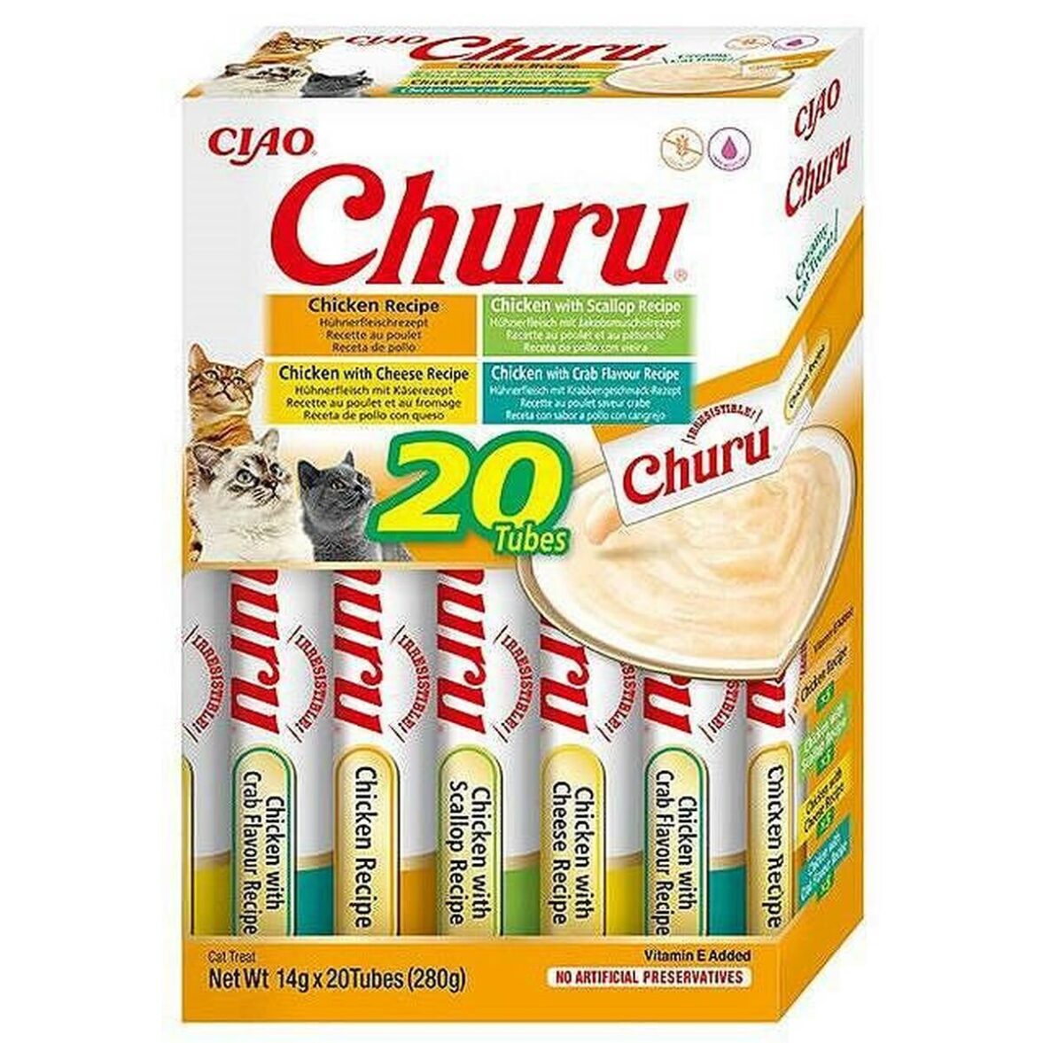 Snack para Gatos Inaba Churu Pollo