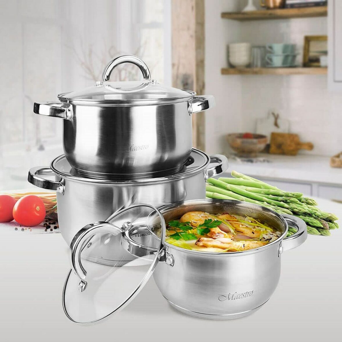Olla con Tapa Feel Maestro MR-2120 - Imagen 3