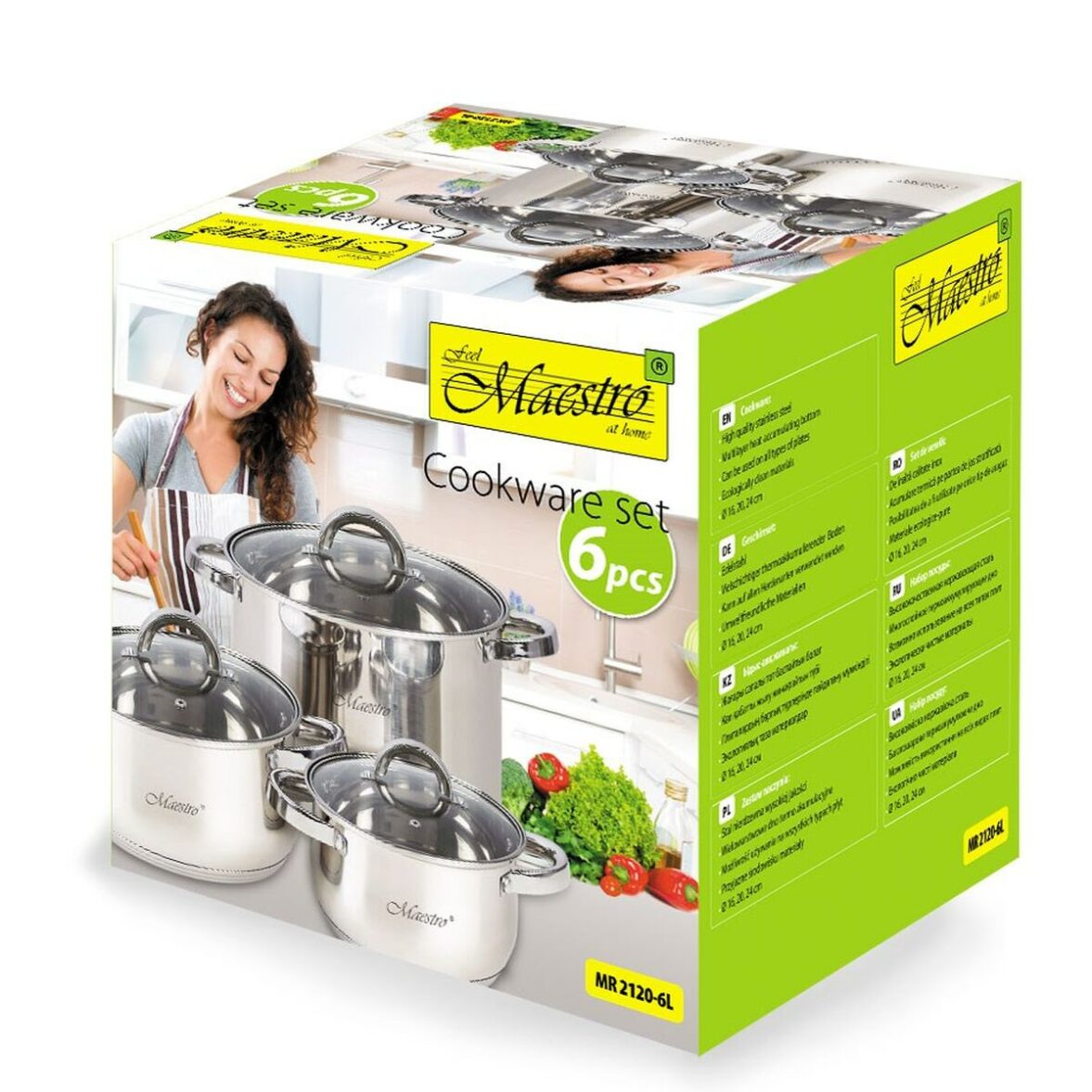Olla con Tapa Feel Maestro MR-2120 - Imagen 4