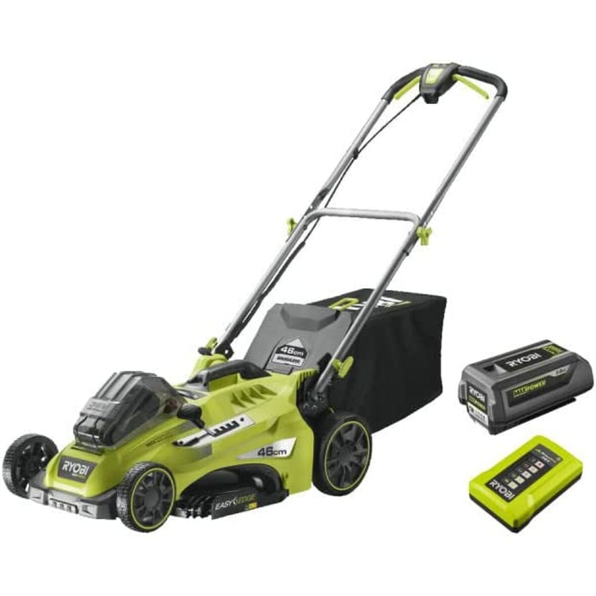 Cortacésped de Batería Ryobi  Power Assist 36 V 5 Ah Ø 46 cm