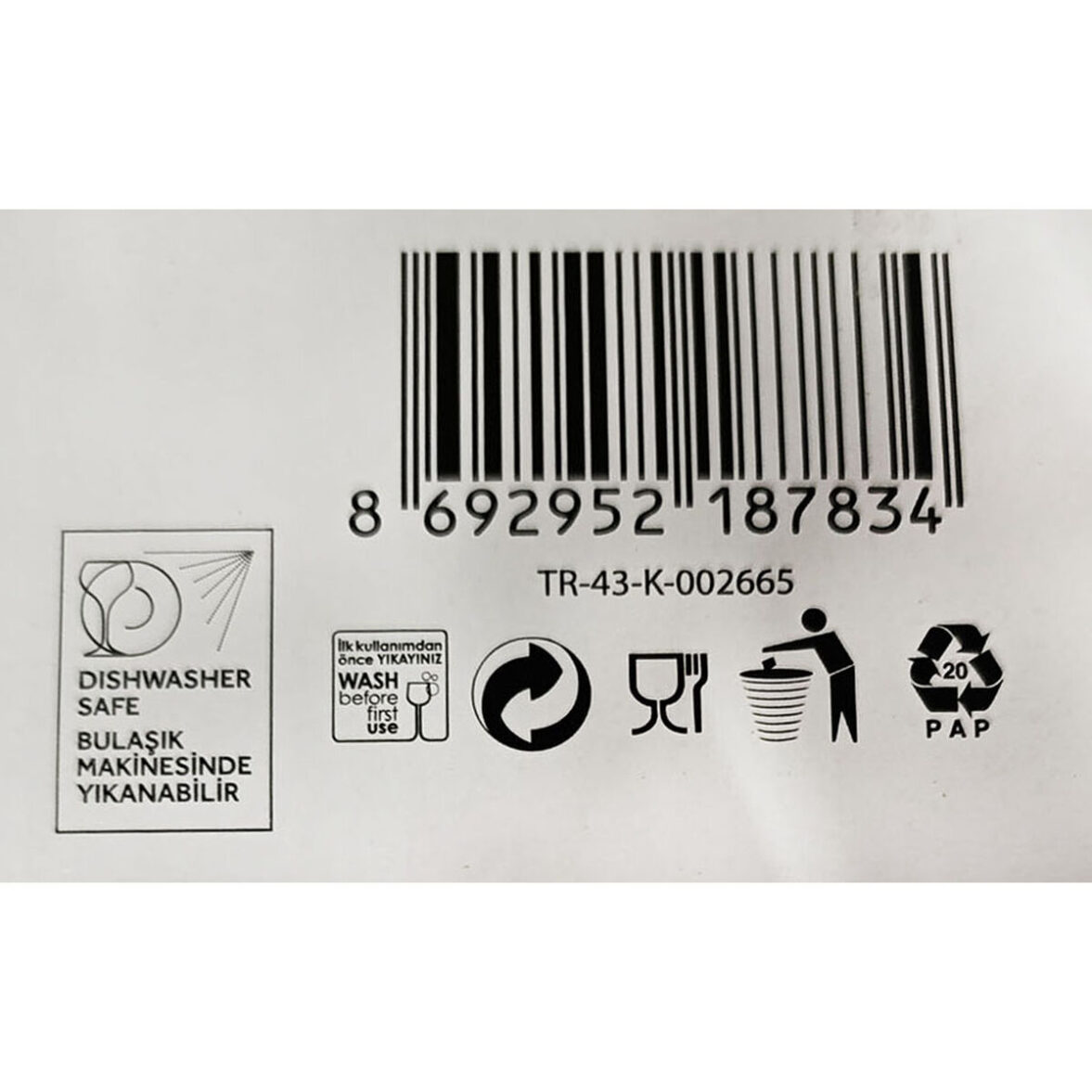 Set de Vasos LAV 77824 6 Piezas (8 Unidades) (6 pcs) - Imagen 4