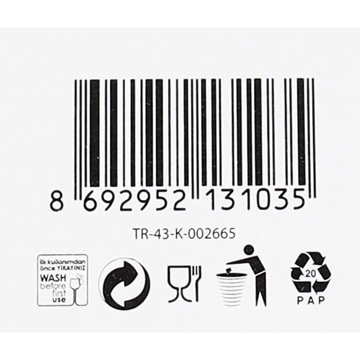 Set de Cuencos LAV Alinda 345 cc (6 pcs) 6 Piezas (6 Unidades) (8 Unidades) - Imagen 5