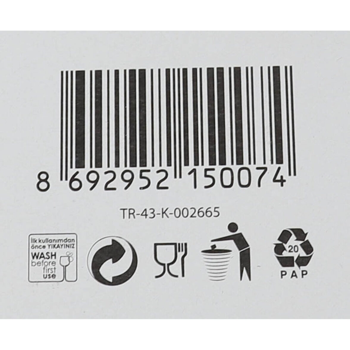 Set de Cuencos LAV 86126 215 cc (6 pcs) 6 Piezas (6 Unidades) (8 Unidades) - Imagen 3
