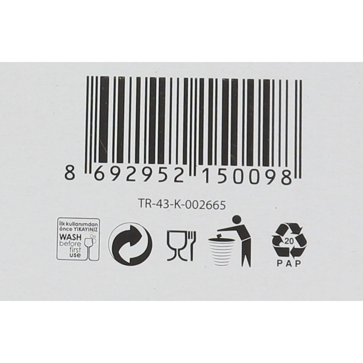 Set de Cuencos LAV VEG267F 345 cc (6 pcs) 6 Piezas (6 Unidades) (8 Unidades) - Imagen 4