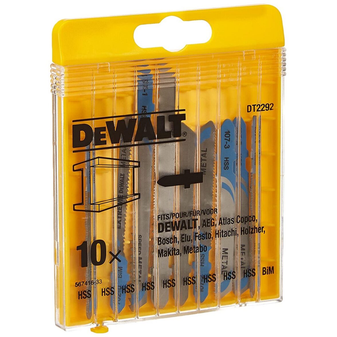 Hoja Sierra Dewalt DT2292-QZ Metal 10 Piezas - Imagen 3
