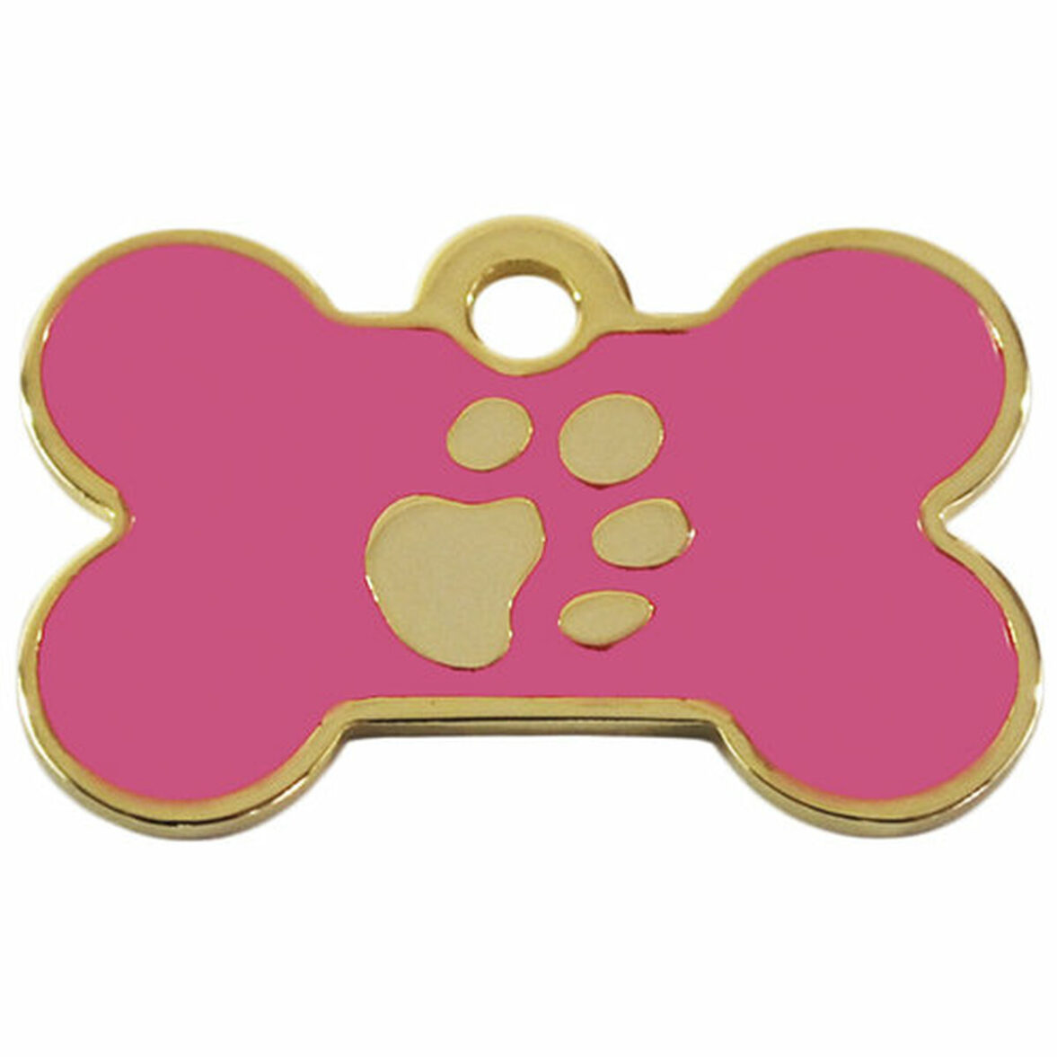 Placa identificativa Imarc Bone Rosa Dorado - Imagen 3