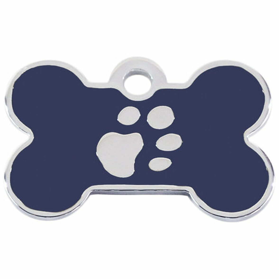 Placa identificativa Imarc Bone Azul Plateado - Imagen 3